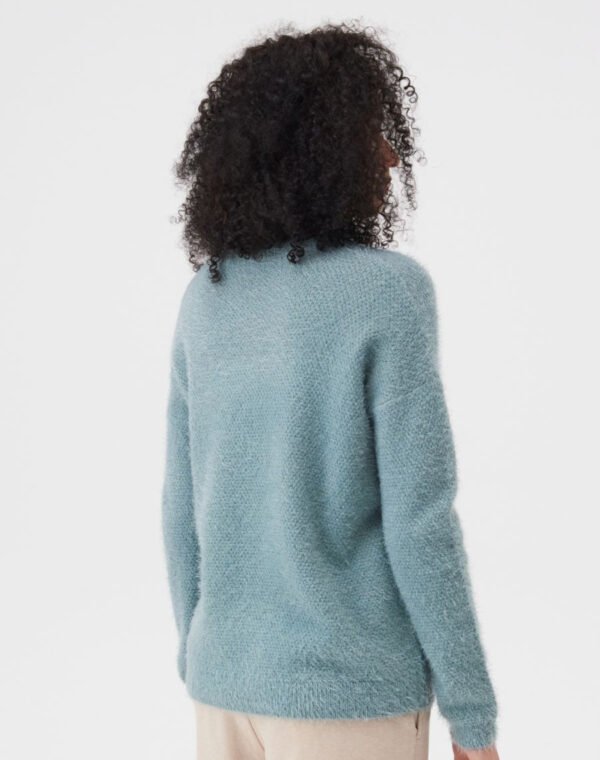 Second image of Foldover turtleneck jumper